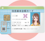 顔写真付きの住民基本台帳カード